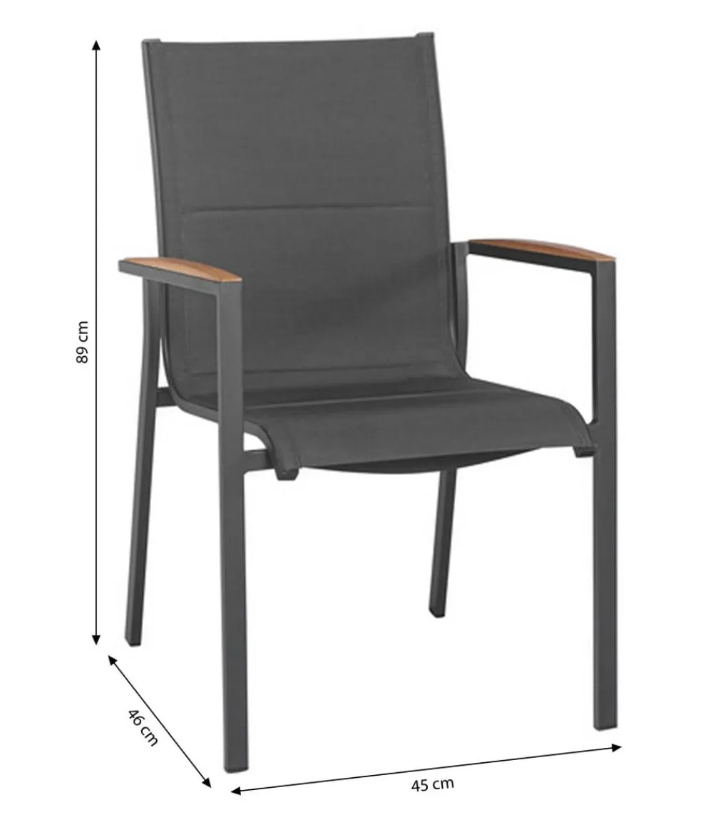 Tierra Outdoor Stapelstühle|Gartenstühle Aluminium > Stapelstuhl Foxx