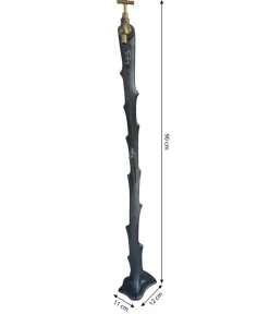 tomco Gartenbrunnen > Aluminium-Wassersäule Design, ca. H90 cm