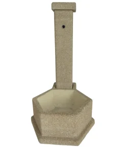 tomco Gartenbrunnen - Stein-Gartenbrunnen Korfu, ca. H89 cm Braun
