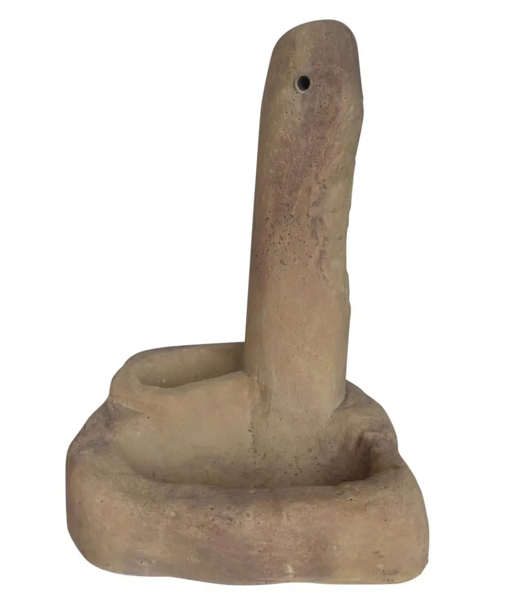 tomco Gartenbrunnen - Stein-Gartenbrunnen Kreta, ca. H82 cm Braun