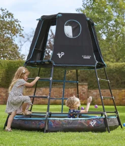 TP Toys Klettergerüst Explorer, ca. B208/H201/T208 cm Schwarz Discount