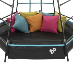 TP Toys Gartenspielgeräte - Klettergerüst Move, ca. B350/H203/T119 cm Schwarz