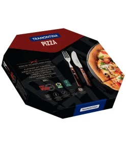 Tramontina Grillzubehör > Pizza Besteck-Set, 8-teilig