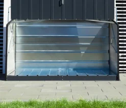 Trimetals Gartenschränke & Minigaragen > Aufbewahrungsbox Storeguard, ca. B196/H113/T89 cm