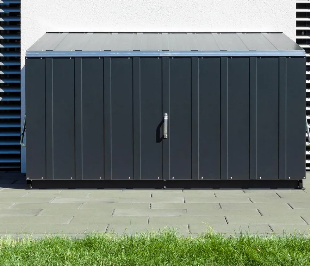 Trimetals Gartenschränke & Minigaragen > Aufbewahrungsbox Storeguard, ca. B196/H113/T89 cm