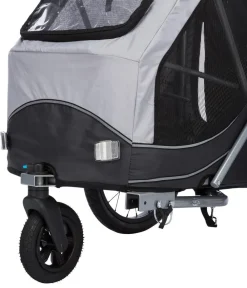 Trixie Mehr Transport & Unterwegs > Buggy-Frontrad für Fahrradanhänger