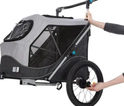 Trixie Mehr Transport & Unterwegs - Fahrradanhänger für den Hund,