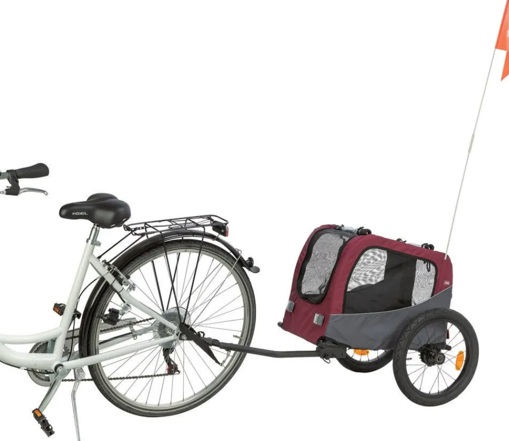 Trixie Fahrradanhänger für den Hund, / Discount