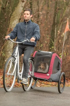 Trixie Fahrradanhänger für den Hund, / Discount