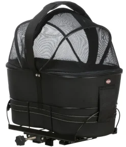 Trixie Fahrradkorb für Gepäckträger, ca. B29/H42/T48 cm Schwarz Outlet
