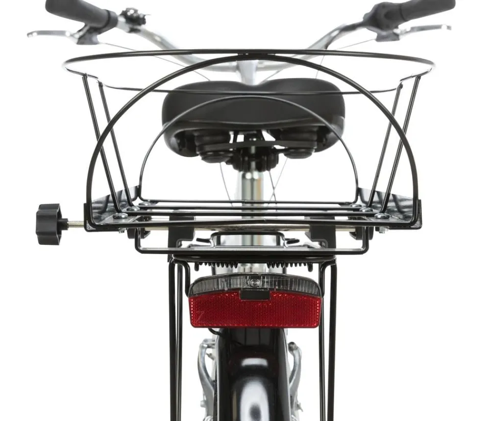 Trixie Fahrradkorb Long für Gepäckträger, ca. B29/H49/T60 cm Schwarz Sale