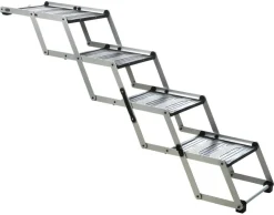 Trixie Falt-Treppe, , ca. B37/H60-70/T140-160 cm Grau Clearance