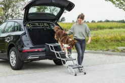Trixie Falt-Treppe, , ca. B37/H60-70/T140-160 cm Grau Clearance