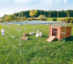 Trixie Freilaufgehege > Freilaufgehege mit Abdeckung, ca. B216/H65/T116 cm