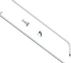 Trixie Katzenklappen & Katzennetze - Geländerklemme mit Teleskopstange für den Balkon