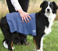 Trixie Mehr Hundezubehör|Katzenpflege - Handtuch, ca. B50/T60cm Blau