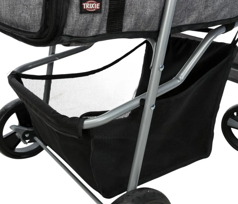Trixie Mehr Transport & Unterwegs - Hunde-Buggy, Grau