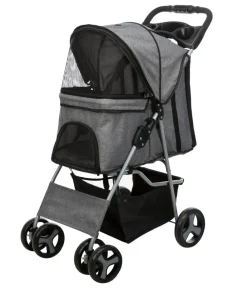 Trixie Mehr Transport & Unterwegs - Hunde-Buggy, Grau
