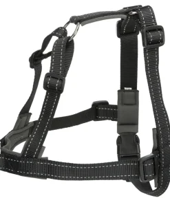 Trixie Hundegeschirr Lead'n'Walk Soft, Schwarz Best