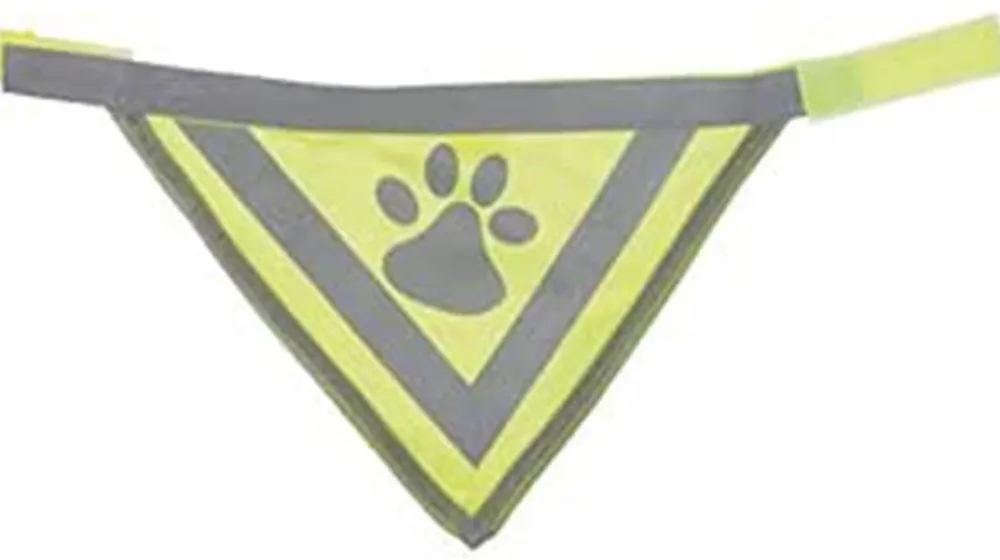 Trixie Hunde-Halstuch Safer Life Gelb Clearance