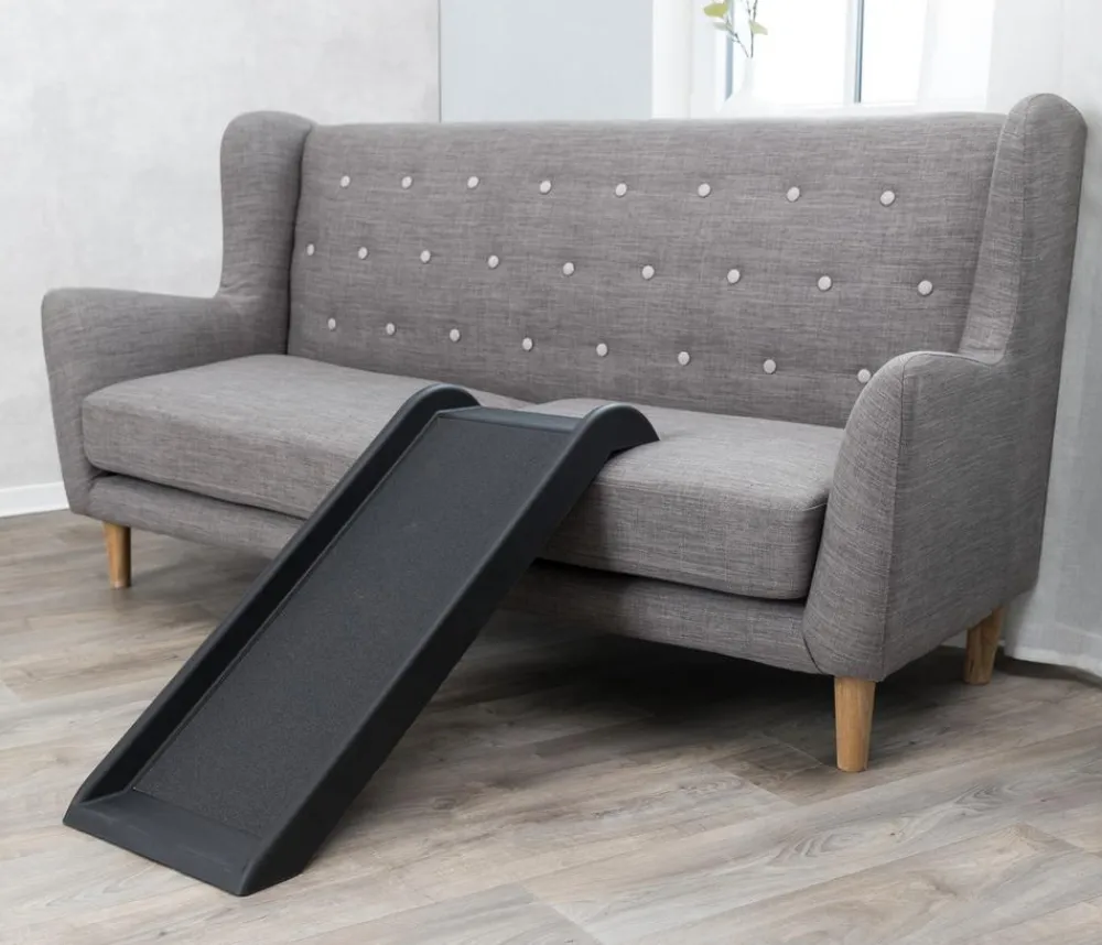Trixie Hunderampe, Kunststoff, ca. L100/B38 cm Schwarz Discount