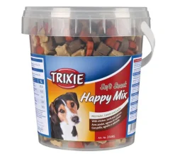 Trixie Hundeleckerlies > Hundesnack Soft Snack Happy Mix, 500 g