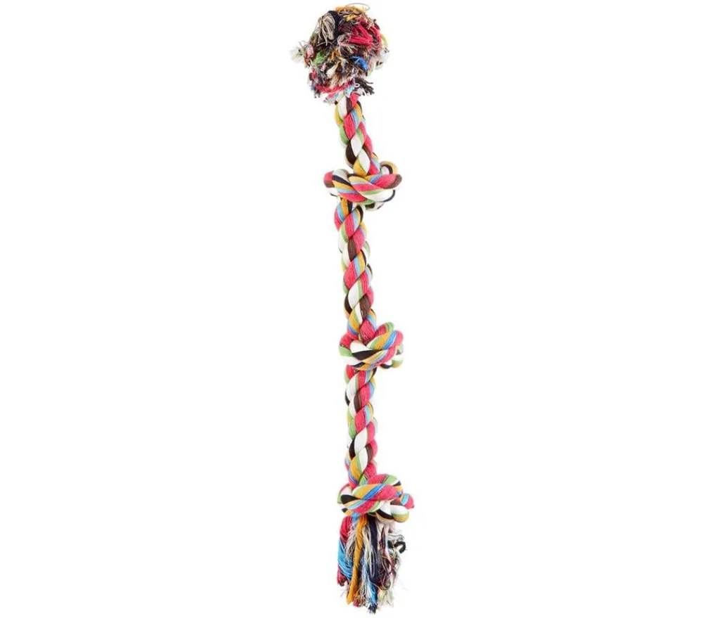 Trixie Hundespielzeug - Hundespieltau Denta Fun, ca. L54 cm