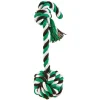 Trixie Hundespielzeug - Hundespieltau mit eingeflochtenem Ball, ca. L30 cm