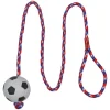 Trixie Hundespielzeug > Hundespielzeug Moosgummifußball am Seil, ca. Ø6 cm
