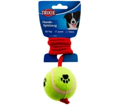 Trixie Hundespielzeug Tennisball am Seil, 50 cm Discount