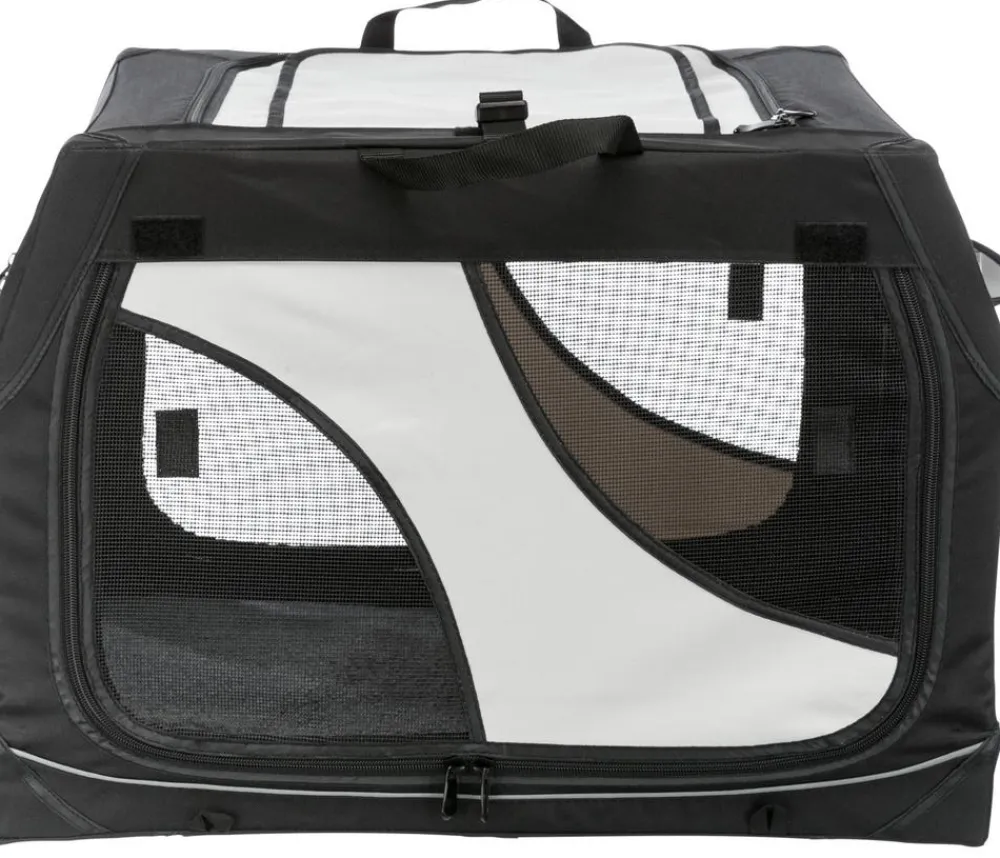 Trixie Hundetransportboxen - Hundetranportbox Vario, /grau Schwarz