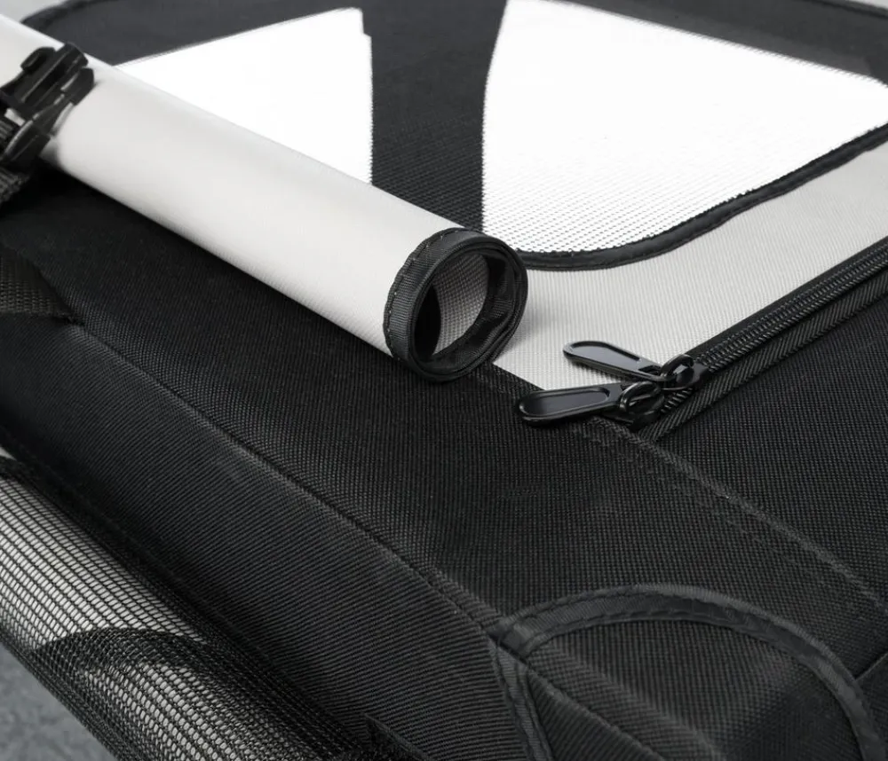 Trixie Hundetransportboxen - Hundetranportbox Vario, /grau Schwarz