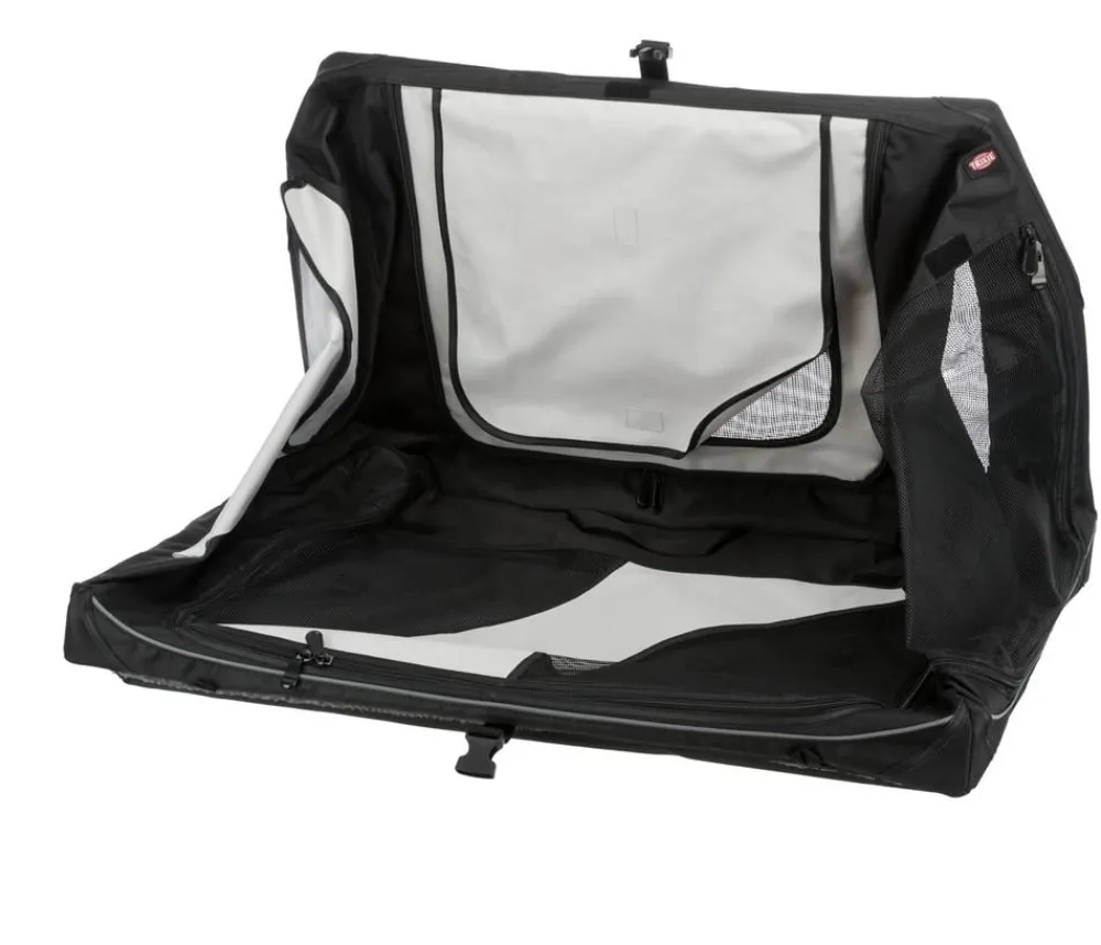 Trixie Hundetransportboxen - Hundetranportbox Vario, /grau Schwarz