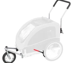 Trixie Mehr Transport & Unterwegs - Jogger-Umbausatz für Fahrradanhänger, L