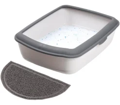 Trixie Katzenklo > Katzentoiletten-Vorleger, grau