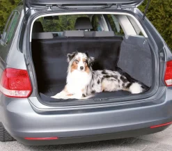 Trixie Mehr Transport & Unterwegs|Hundedecken - Kofferraum-Schondecke, ca. B150/T120cm Schwarz
