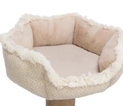 Trixie Kratzbäume & Kratzmöbel - Kratzbaum Boho, ca. Ø50/H97 cm Beige