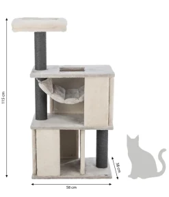 Trixie Kratzbaum Juliano, , ca. B58/H115/T38 cm Grau Best