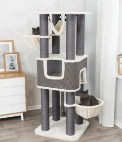 Trixie Kratzbaum XXL Humberto, ca. B68/H174/T68 cm Grau Discount