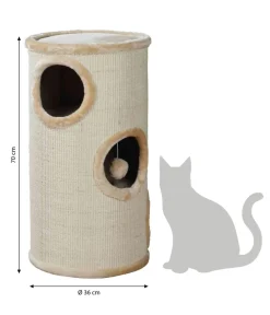 Trixie Kratzbäume & Kratzmöbel > Kratztonne Samuel, /, ca. Ø36/H70 cm