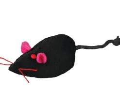 Trixie Katzenspielzeug > Mouse House, Set Plüschmäuse mit Katzenminze, 24-teilig