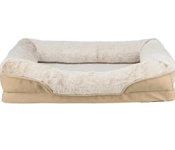 Trixie Betten & Kissen|Hundebetten & Körbe - Orthopädisches Kuschebett Vita ino Beige