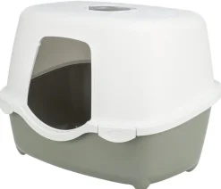 Trixie Katzenklo - Outdoor Katzentoilette Davio Top mit Haube, ca. B56/H39/T39 cm