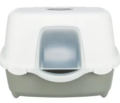 Trixie Katzenklo - Outdoor Katzentoilette Davio Top mit Haube, ca. B56/H39/T39 cm