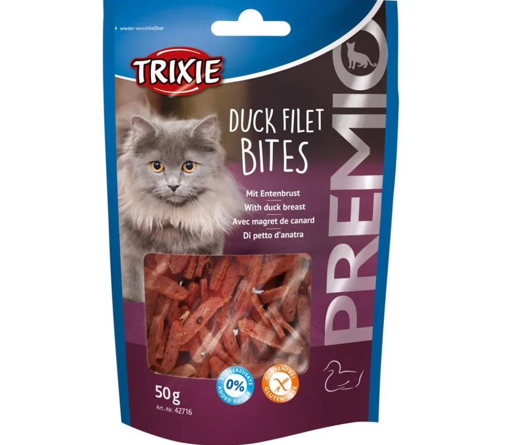 Trixie Premio Katzensnack Duck Filet Bites, 50 g Sale