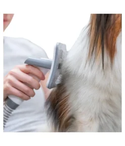 Trixie Hundepflege & Hygiene - Tier-Schermaschinenset mit Fellsauger, 2 l Weiß