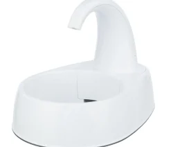 Trixie Hundenäpfe & Tränken|Trinkbrunnen - Trinkbrunnen Curved Stream, , 2,5 l Weiß