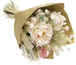 Dehner Trockenblumenbouquet Seidenglanz Peony