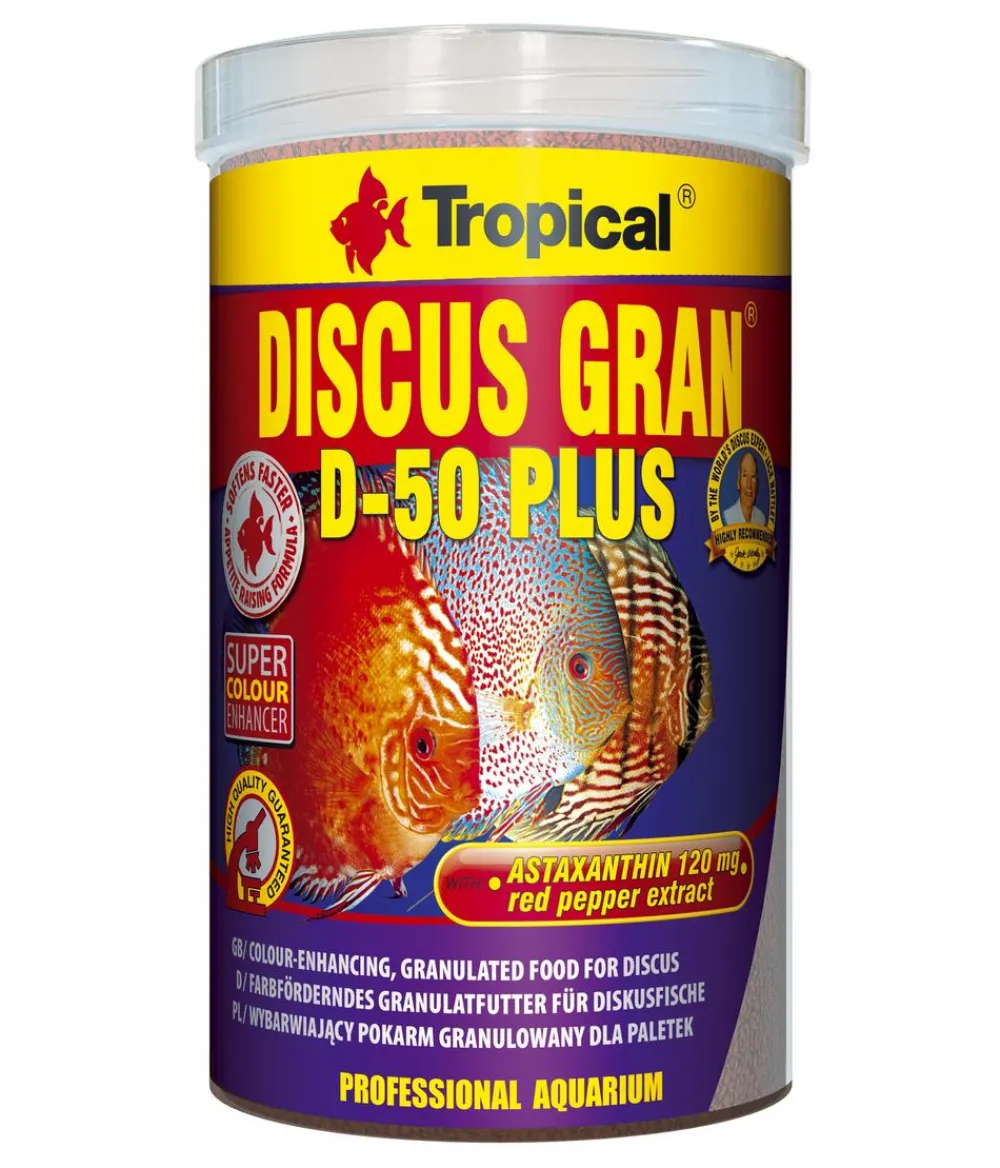 Tropical® Fischfutter - Fischfutter Discus Gran D-50 Plus