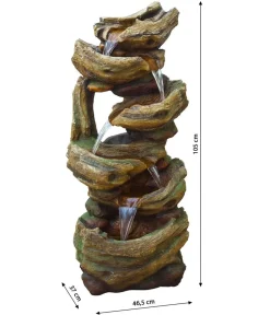 Ubbink Gartenbrunnen > Acqua Arte Polyresin-Gartenbrunnen Trabia, ca. H105 cm